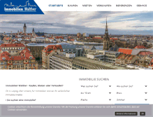 Tablet Screenshot of immobilien-walther-leipzig.de